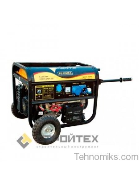 Бензиновый генератор FORTE FG6500EA с блоком автоматики Бензиновый генератор FORTE FG6500EA с блоком автоматики