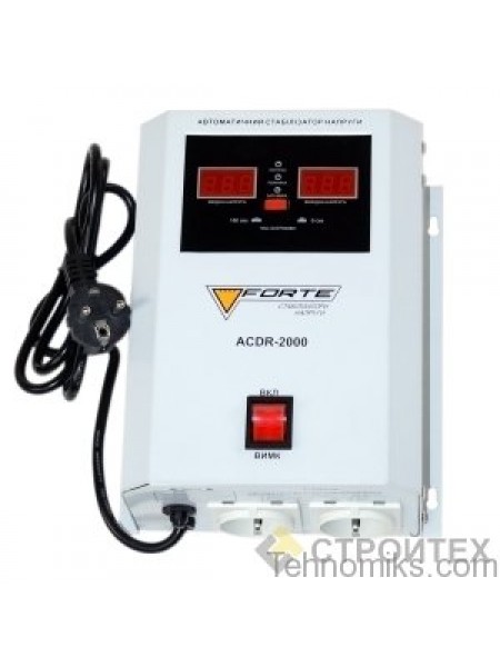 Стабилизатор напряжения FORTE ACDR-2kVA