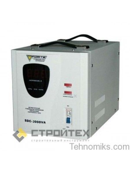 Стабилизатор напряжения FORTE SDC-3000VA